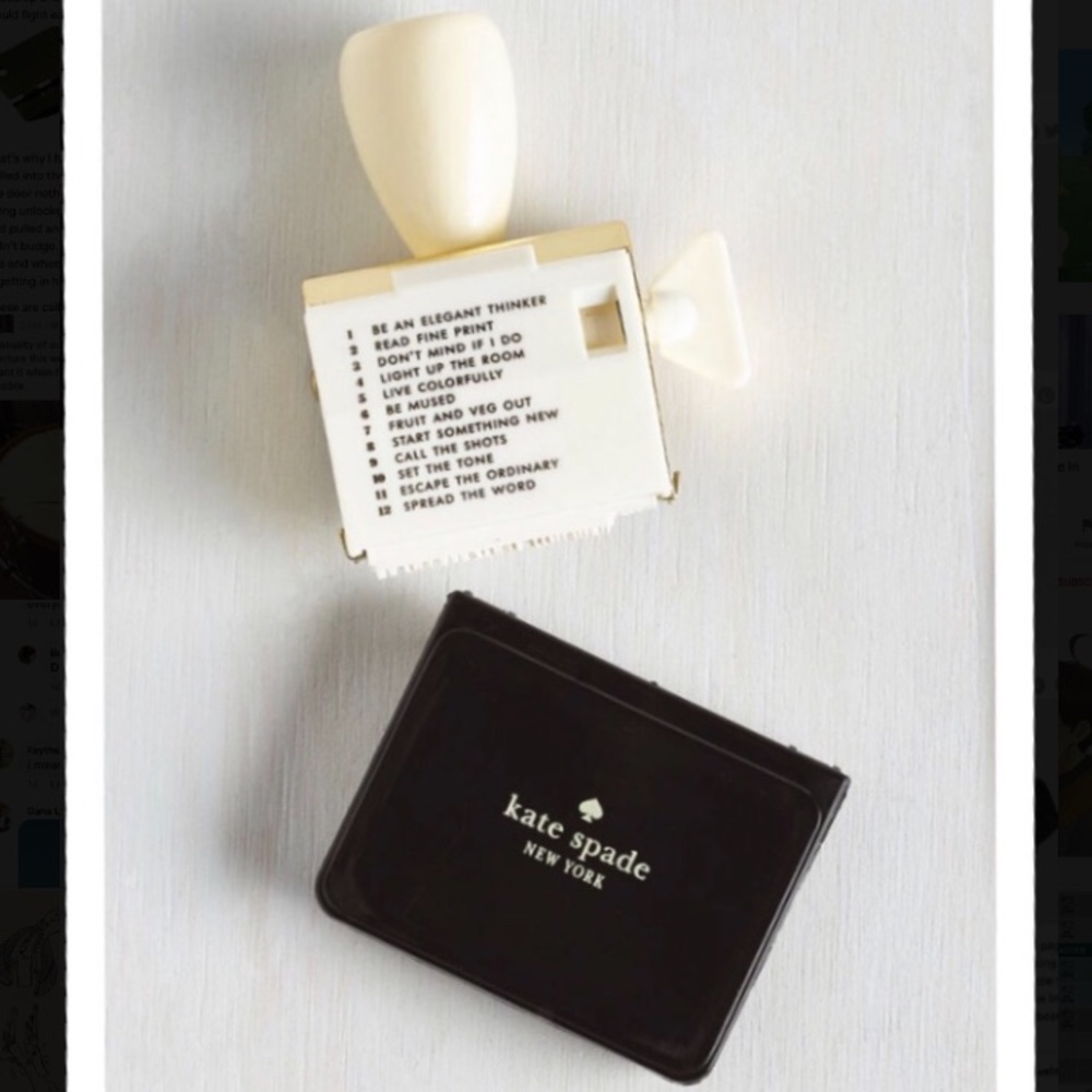 ModCloth Motto of the Day Stamp Set